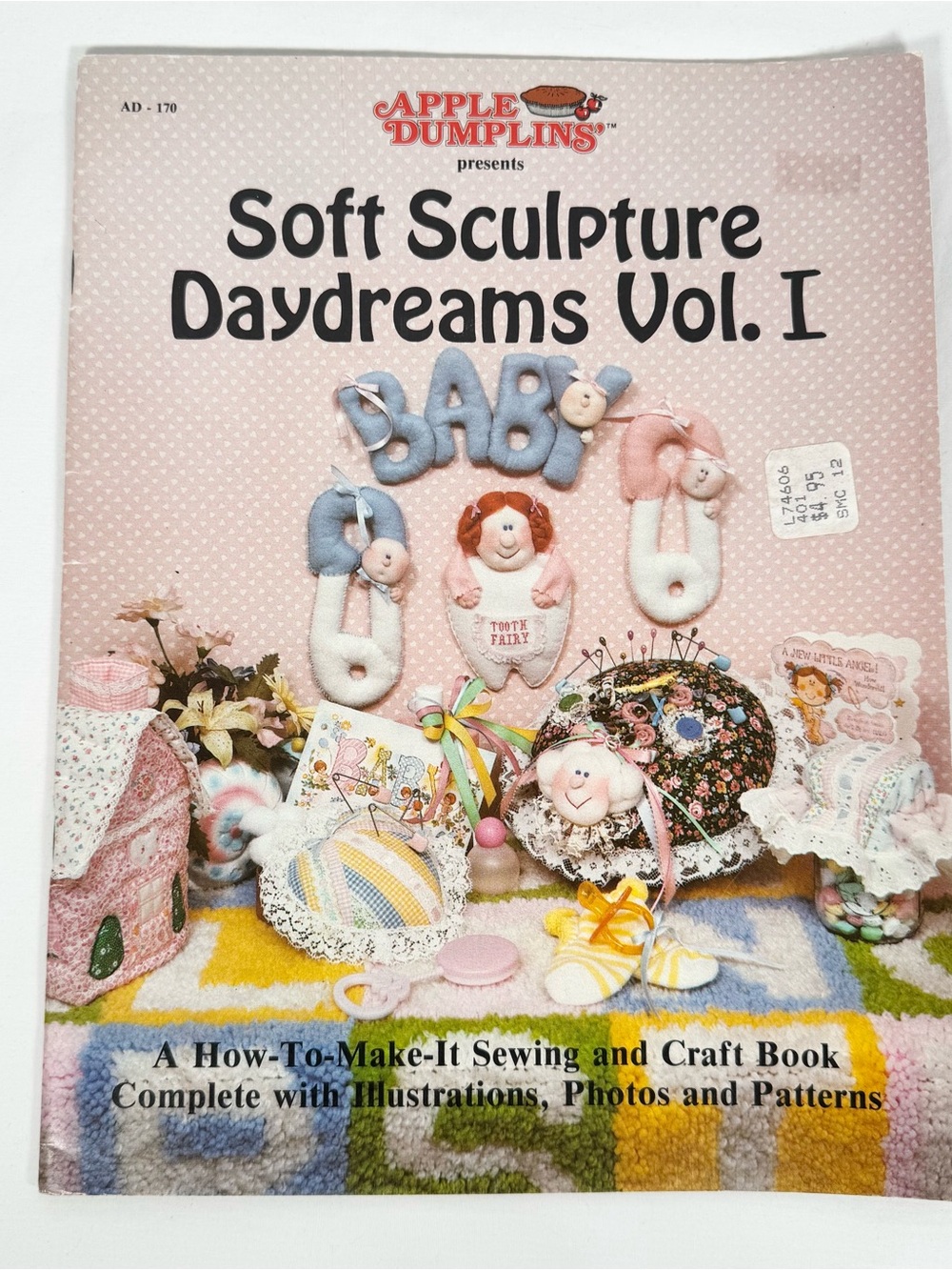 Vintage 1982 Apple Dumplins Soft Sculpture Daydreams Vol 1 Craft Sewing Pattern